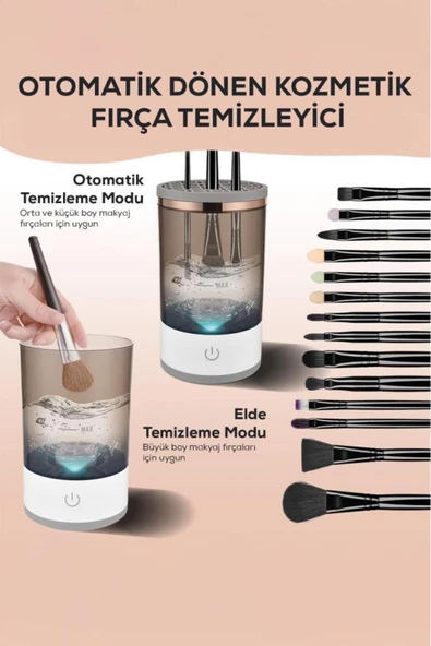 Otomatik Makyaj Fırçası Temizleme Makinesi - 2