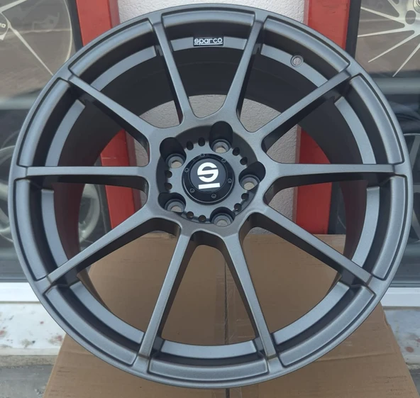8.0X18 5X114.3 18 inç ET.35 Cb:73.1 SPARCO ASETTO GARA GUN METAL GLOS  JANT 4 ADET - 1