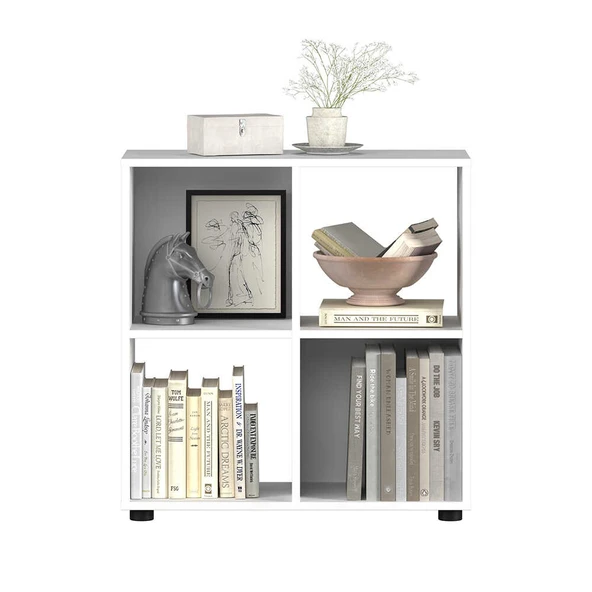 Cubic Kitaplık Beyaz 70x72x30 cm - 3