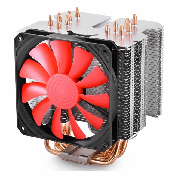 DeepCool Lucifer K2 AM4/1151P Siyah İşlemci Hava Soğutucu ürün görseli 1