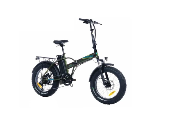 CORELLİ BROSTER VALCO FAT BIKE ELEKTRİKLİ KATLANIR BİSİKLET 42CM MD 20 JANT 7 VİTES METALİK YEŞİL ürün görseli