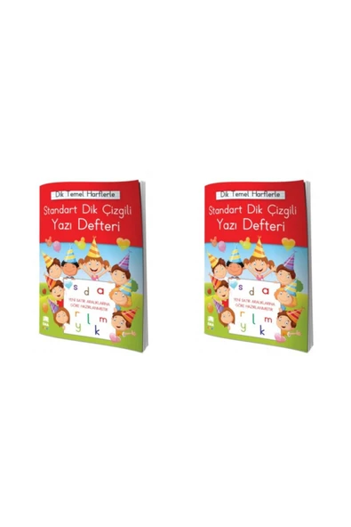 Ema Kitap 24 Yaprak A5 Orta Boy StKampusKirtasiyemart Dik Çizgili Güzel Yazı Defteri 2 Adet