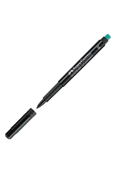 Faber Castell Asetat Kalemi (M) Siyah