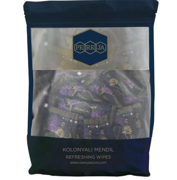 Pereja Elegans Kolonyalı Mendil 50li 7x12 ürün görseli 1
