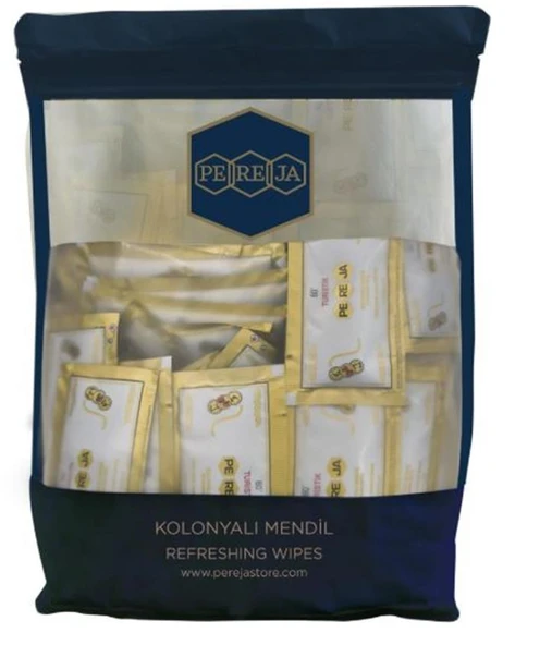 Pereja Limon Kolonyalı Mendil 7x12 50li - 1