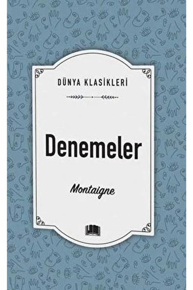 Ema Kitap Denemeler / Michel De Montaigne / / 9786258470130 - 1