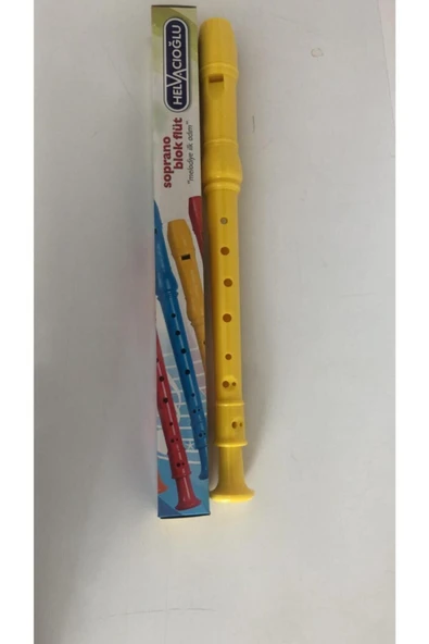 Helvacı Melodika Blok Fülüt Sarı Renkte - 1
