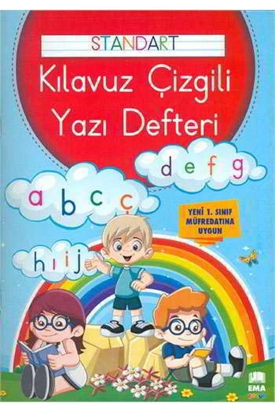 Ema Kitap 24 Yaprak A4 Büyük Boy StKampusKirtasiyemart Kılavuz Çizgili Güzel Yazı Defteri 10 Adet