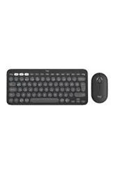Logitech 920-012245 Grafit Pebble 2 Combo Çoklu Sessiz Kablosuz Türkçe Q Klavye Mouse Seti - 2