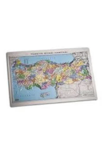 Gürbüz Kabartma Türkiye Harita Siyasi 35x50 - 1