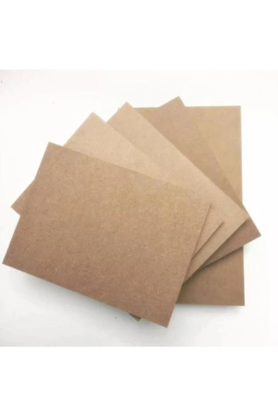 mobilreyon - 4 Adet Duralit Ham Mdf 3 Mm Kalınlık , 50x70 Cm ( Resim Kağıdı Ölçüsü ) - 3