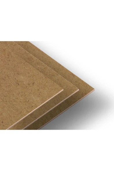 mobilreyon - 2 Adet Duralit Ham Mdf , 3 Mm Kalınlık , 50x70 Cm Ebat - 3