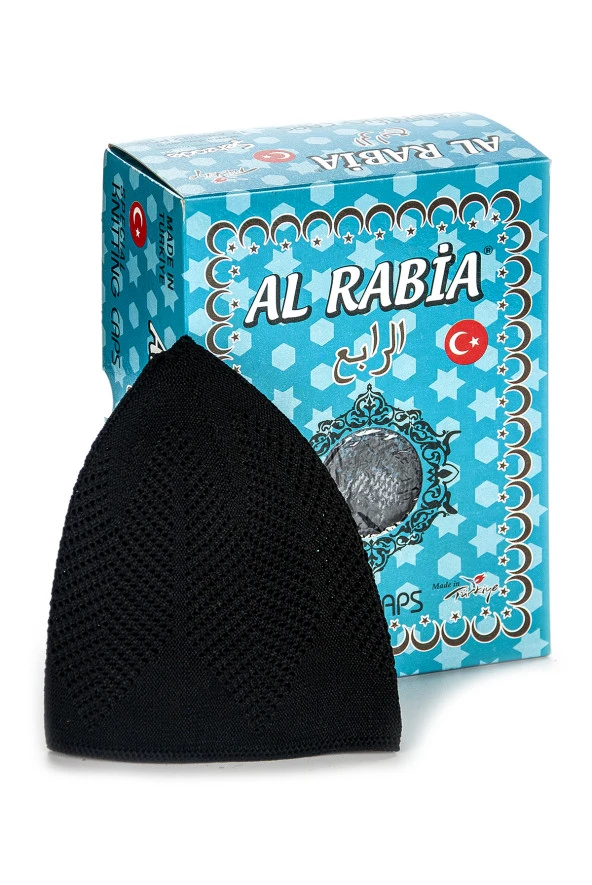 El Örgüsü Model Triko Takke 12 Adet Siyah - Resim 2