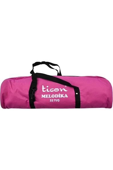 Ticon 32 K Melodika Yumuşak Çantalı Pembe - 3
