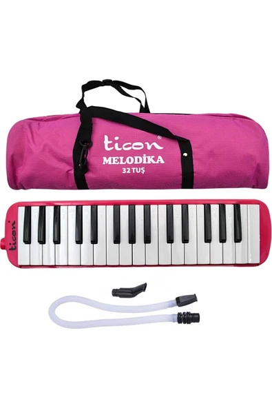 Ticon 32 K Melodika Yumuşak Çantalı Pembe - 1
