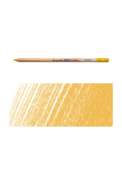 KampusKirtasiyem Toz Pastel Boya Kalemi No: 47 Krom Sarı - 1