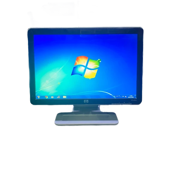 HP W1908V 19 İNÇ WİDESCREEN DAMPER CAMLI 2 EL MONİTÖR LCD MONİTÖR - 1