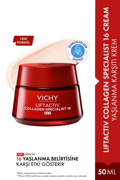 VİCHY VİCHY Liftactiv Collagen Specialist 16 Gündüz Kremi 50 ml