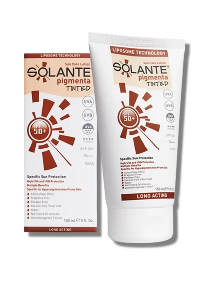 SOLANTE SOLANTE Pigmenta Tinted Lotion Spf 50 150 ml