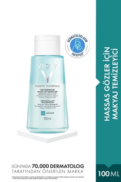 VİCHY VİCHY Purete Thermal Göz Makyaj Temizleyicisi 100 ml