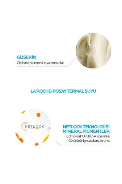 LA ROCHE POSAY LA ROCHE POSAY Anthelios Uvmune Spf 50 Hassas Ciltler Için Yüksek Korumalı Renkli Yüz Güneş Kremi 50 - 3