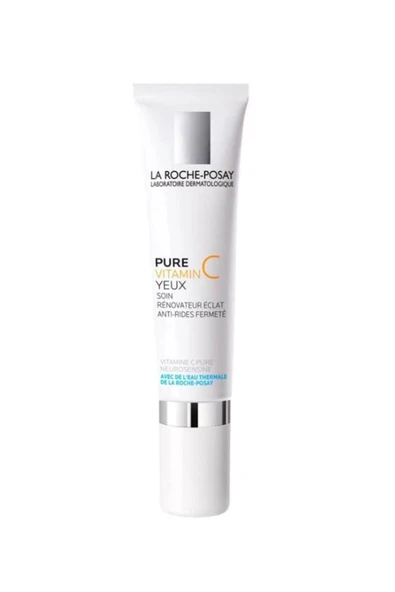 LA ROCHE POSAY LA ROCHE POSAY Pure Vitamin C Eyes Göz Çevresi Için Yaşlanma Karşıtı Bakım Kremi 15 ml
