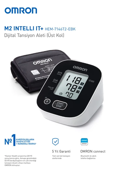 OMRON OMRON - M2 Intelli IT+ (HEM-7146T2-EBK) - 2