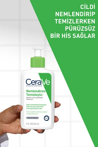 CERAVE CERAVE Normal Ve Kuruya Dönük Ciltler Için Nemlendiren Temizleyici 236ml - 7
