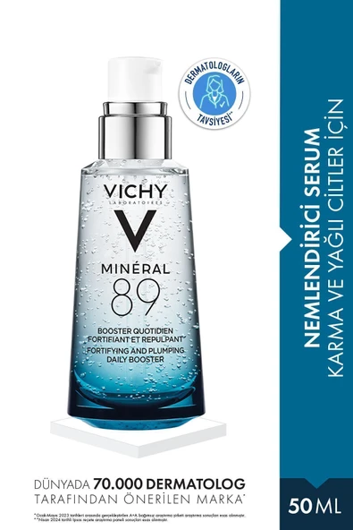 VİCHY VİCHY Mineral 89 Fortifying & Plumping Günlük Nemlendirici Serum 50 ml