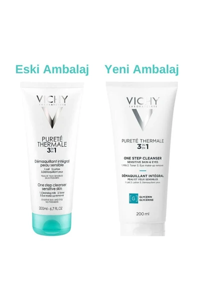 VİCHY VİCHY Purete Thermale 3ü 1 Arada Temizleyici 200ml - 2