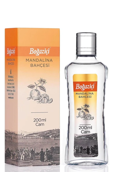 BOĞAZİÇİ BOĞAZİÇİ Kolonya Cam Şişe Mandalina 200 ml - 3