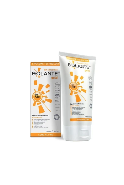 SOLANTE SOLANTE Gold Spf 50 Güneş Koruyucu Losyon 150 ml