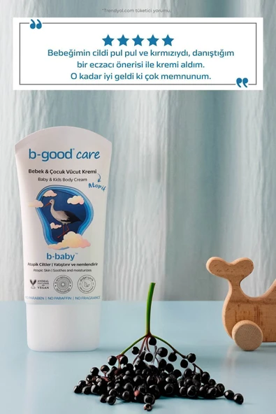 B-GOOD B-GOOD Atocare Vücut Kremi Çok Kuru Ve Atopik Ciltler Için Yoğun Nemlendirici Bebek Çocuk Yetişkin 150 ml - 4