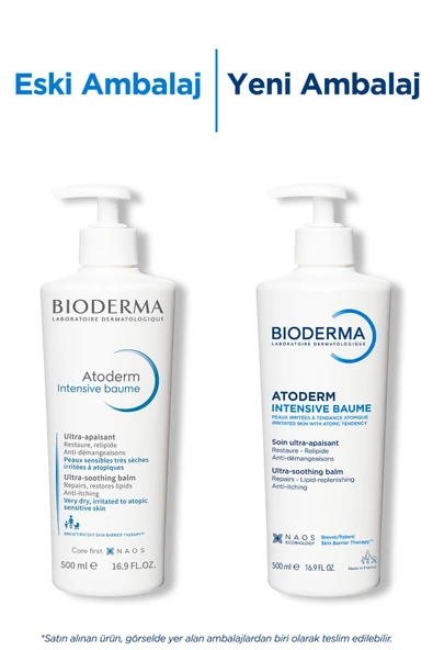 BİODERMA BİODERMA Atoderm Intensive Balm Çok Kuru Atopi Eğilimli Cilt Nemlendirici Krem Yetişkin, Çocuk 500 Ml - 2
