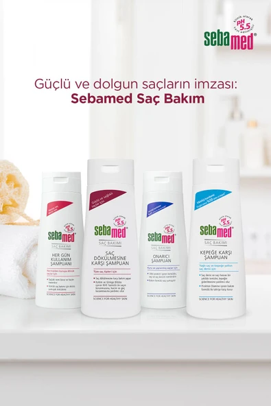 SEBAMED SEBAMED Besleyici ve Onarıcı Etkili Normal ve Kuru Saç Tiplerine Uygun Her Gün Kullanım Şampuan 200 ml - 3