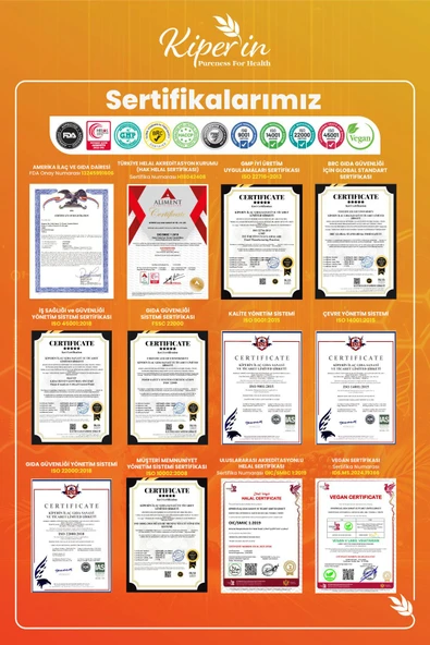 Kiperin Bromelain+ Papain 30 Kapsül - Resim 6