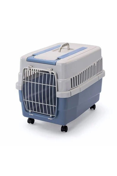 Imac Kim 60 Tekerlekli Köpek Taşıma Çantası Mavi 60x40x45 Cm ürün görseli