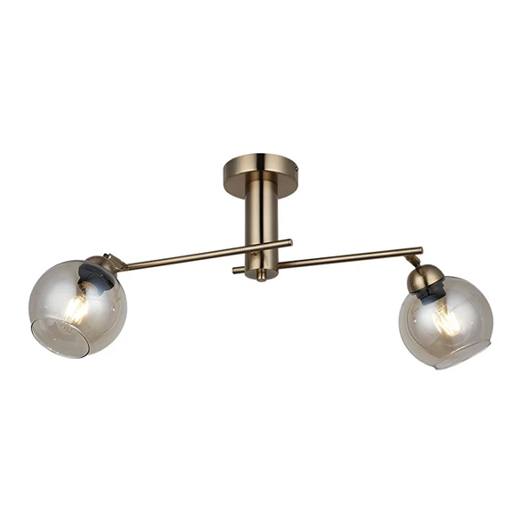 Dova Lak Plafonyer Antik İkili ve Camlı Plafonyer ürün görseli 1