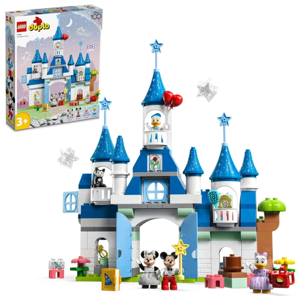 Orjinal Lego Duplo Disney 100.Yıl 3 ü 1 Arada Sihirli Şato Lego Duplo 10998 ürün görseli
