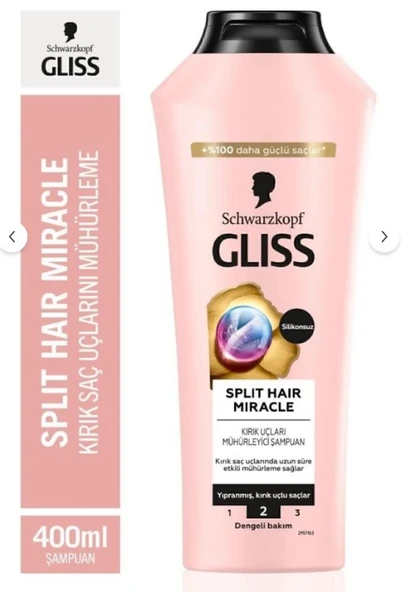 Gliss Şampuan 400 Ml Split Hair Miracle ürün görseli 1