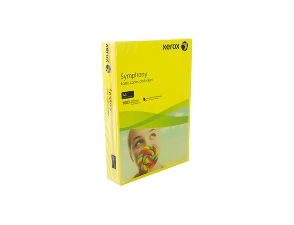 Xerox 3R93975 A4 Symphony Sarı 80gr - 1