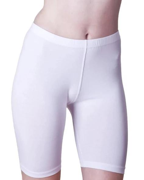 3 Adet Dono Bayan Likralı Diz Üstü Kısa Tayt 2195 - Resim 2