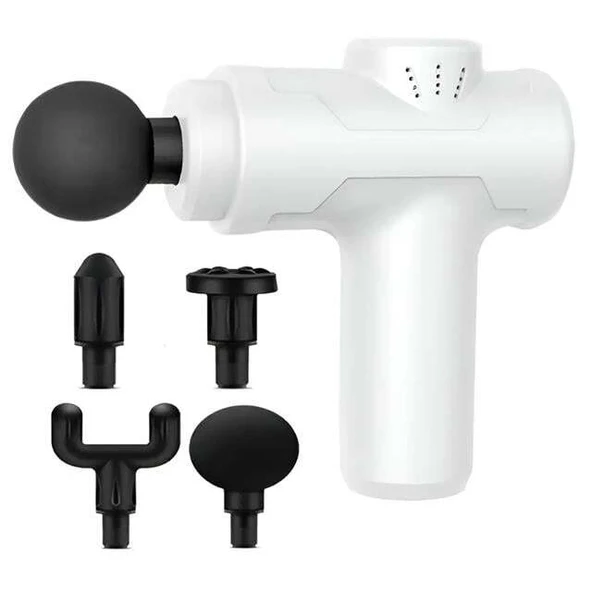 PowerMaster MINI-8211 Şarjlı Sporcu Koşucu Darbeli Titreşimli Masaj Aleti 6 Kademeli 2000mAh - Resim 2