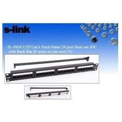 S-link  SL-F624 24lü Utp Cat6 Patch Panel - Resim 2