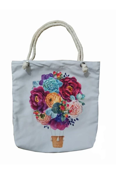 Kırlent dünyası Dijital Baskılı Çok Amaçlı Omuz Çantası