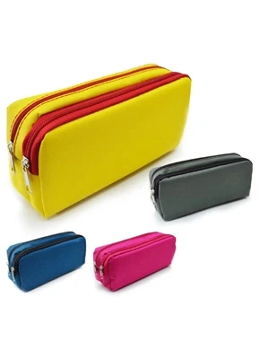 Piano Çift Bölme Kalem Çantasi Desenli kl20-Ecodo-420