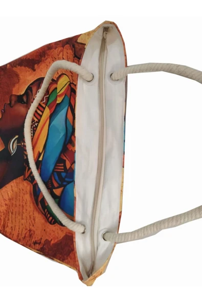 Alkan Homes Kırlent Dünyası Dijital Baskılı Çok Amaçlı Çanta - 2