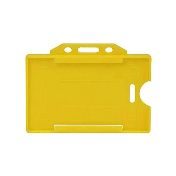 Sarff Kart Muhafaza Yatay Sarı Kod:15323017 (50 li pk)