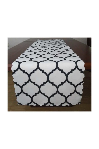 Alkan Homes Moroccan Desenli Dekoratif Runner - 2