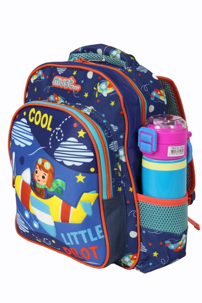 MUST 585003 Küçük Pilot Anaokulu Sırt Çantası-Lacivert - 1